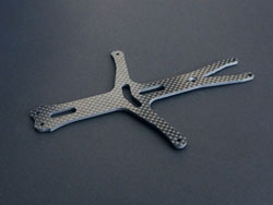 カーボンアッパーデッキ For ヨコモ YD-2 & Usukani YD-2 カーボンシャーシ スティッフバージョン [UB88114]