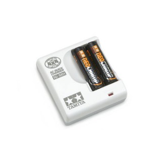 ミニ四駆 単3形ニッケル水素電池 ネオチャンプ(2本)と急速充電器 [15419]]