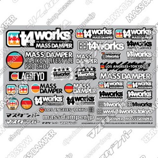 Mass Damper RCデカールシート [T4-STK05]]