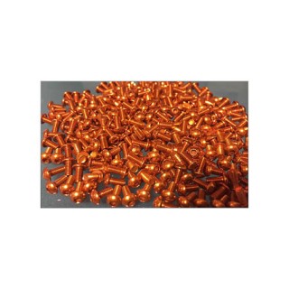 3×10 アルミボタンビス オレンジ 10個入 [MI-OB310-10]]