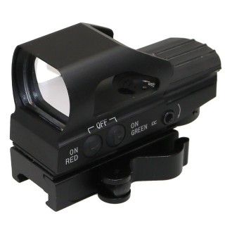 HD104タイプ オープンドットサイト V7(レッド/グリーン 9段階切替) [5555V7-HD104-BK]]