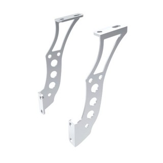 バックマウントウィングステー TYPE2 シルバー [AD-WS3]]