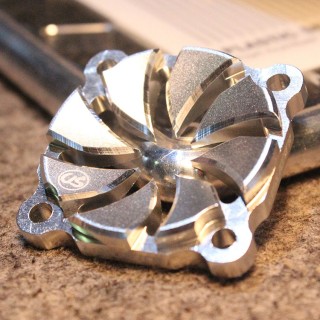 アルミファンカバー 30mm シルバー [US88092-S]]