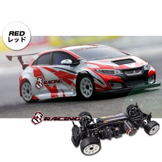 M4スポーツ4WD+TCRボディセット(レッド) [KIT-M4TCR/RE]]