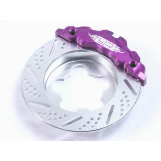 アルミキャリパー付ディスクローターパープル [YA-0268PP]]