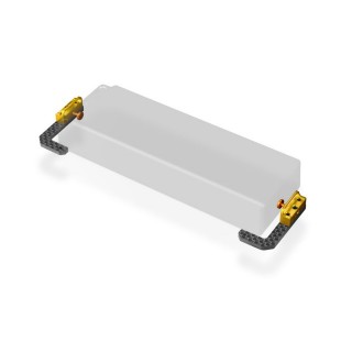 カーボン&真鍮アジャスタブルバッテリーホルダーセット [306198#]]