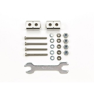 マスダンパー スクエア ショート(8×8×14mm 2個)(シルバー) [95488]]