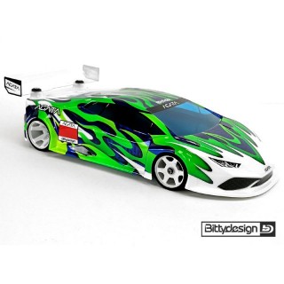 Bittydesign AGATA 1/12 クリアーボディ GT12クラス [BDGT12-AGT]]