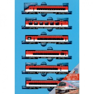 近鉄23000系・伊勢志摩ライナー・リニューアル 赤編成 6両セット [A6664]]