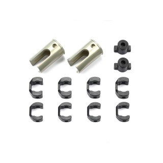 TRF419 アルミフロントダイレクトカップセット [OP-1879]]