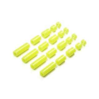 軽量プラスペーサーセット(12/6.7/6/3/1.5mm)(蛍光イエロー) [95496]]