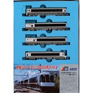 小田急30000形・EXE a・リニューアル 増結4両セット [A6597]]