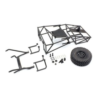 ロールケージセット(スペアタイヤ1個付/ブラックホイール) [OLW003]]