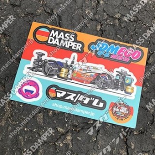 Mass Damper x JDM EGO Collab. Sticker Sheet A [MD-SK-13]]