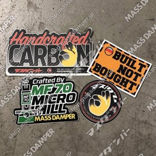 Mass Damper Builder's Sticker Set - 4 Pack [MD-SK-14]]