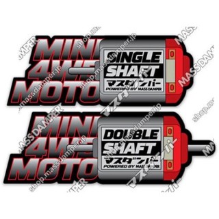 LIMITED Mass/Dam Motor Sticker Set Mk.2 - 2 Pack [MD-SK-22]]