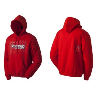 フード付スエットシャツ Kフェード 2.0(レッド/L) [88004L]]