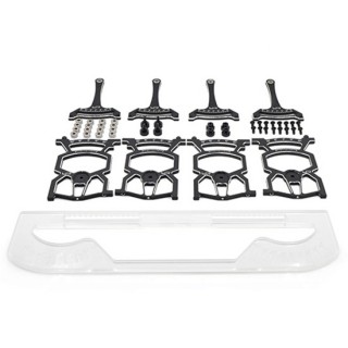 セットアップシステム Ver.2 1/10オンロード用 ブラック [YT-0140BK]]