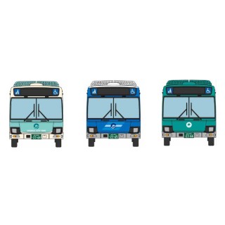 ザ・バスコレクション 大阪シティバス 新デザインデビュー記念3台セット [301882]]