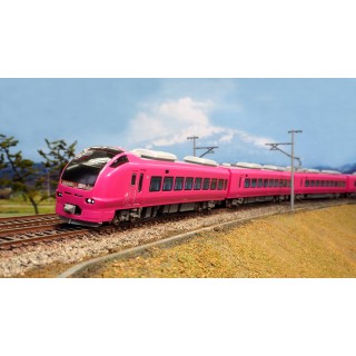 E653系1000番代(いなほ・ハマナス色・1+2列グリーン車シート) 7両編成セット(動力付き) [30831]]