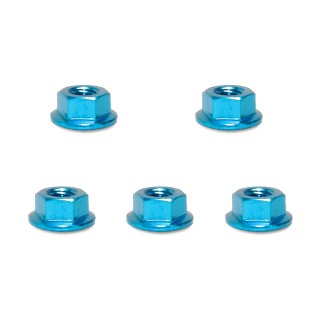 セレート ホイールナット M4 タミヤブルー [SGE-04STB]]