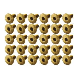 真鍮製ヘックス皿ビス 3×5mm 30本入 [BRS-0305]]