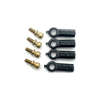 VSSロッドエンド 4.8mmボールセット(各4個) ハード [RDE-0048HS]]