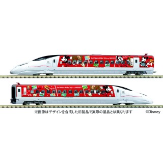 九州新幹線800-1000系(JR九州 Waku Waku Trip 新幹線 ミッキーマウス&ミニーマウス デザイン) セット [97915]]