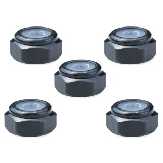 アルミナイロンナット 2mm(ブラック) 5個入 [SGE-02BK]]