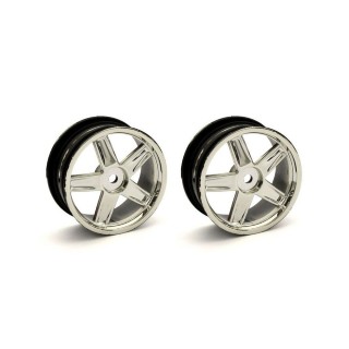 ホイール(5本スポーク/クローム/24mm/2入) [VZH010CM]]