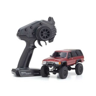 トヨタ 4ランナー(ハイラックスサーフ) メタリックレッド レディセット(クローリングカー ミニッツ4×4シリーズ) [32522MR]]