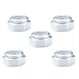 アルミナイロンナット 2mm (シルバー) 5個入 [SGE-02S]]