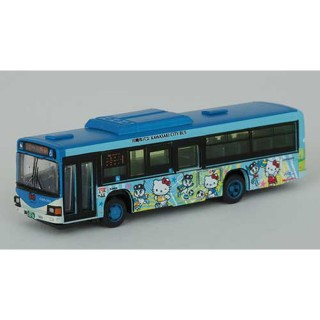 バスコレ 川崎市交通局 かわさきノルフィン×ハローキティ スポーツのまちラッピングA [301639]]