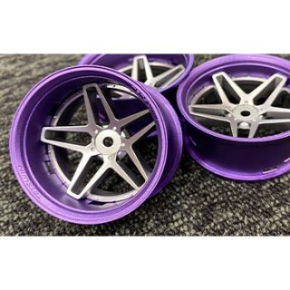SUPER RIM_SET(Southern Cross_シルバー×RIM-01_パッションパープル) 2個入り [TT-7672]]