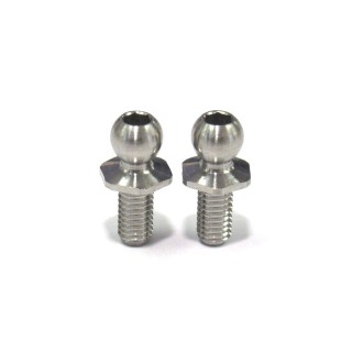 SPMチタン製 ロッドエンドボール(首短タイプ/2本入) [RT-006SN]]