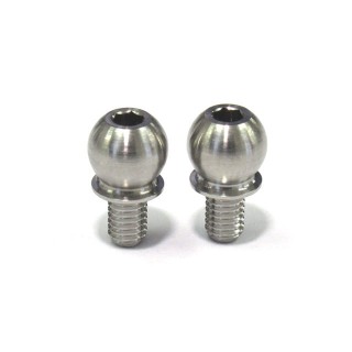 SPMチタン製 キングピンボール(全長10mmタイプ/2本入) [RT-007-10]]