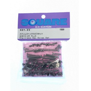 ステンレスヘックスビスセット ヨコモYD-2R PLUS用 [SDY-65]]