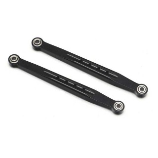 アルミフロントアッパーアーム ブラック 2pc(CC-02用) [TRC/1086003FBK]]