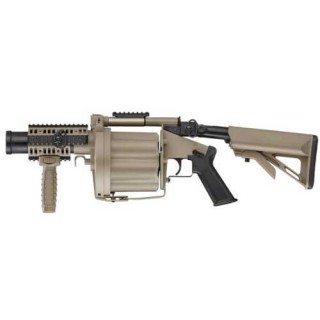 ICS ガス リボルバー・ランチャー MGL MGL140タイプ DE [ICS-191]]