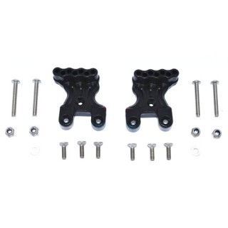 アルミフロントショックマウント ブラック(CC-02用) [CC2028-BK]]