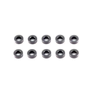 INFINITY アルミスペーサー3×6×2.0mm(ブラック/10pcs) [A006-20]]