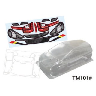 TEAM C製 ミニJAZボディ(210mm) [TM101#]]