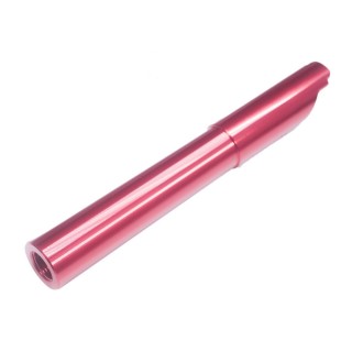 11mm正ネジメタルアウターバレル マルイ ハイキャパD.O.R用 レッド [11MM-MOB-DOR-RED]]