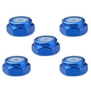 アルミナイロンナット 2mm(濃ブルー) 5個入 [SGE-02BY]]