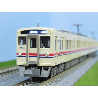 京王6000系 都営地下鉄乗入仕様車 新塗装 シングルアームパンタ 増結2両セット [A7070]]