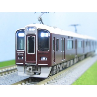 阪急9000系 神戸線ヘッドライト改造8両セット [A6174]]