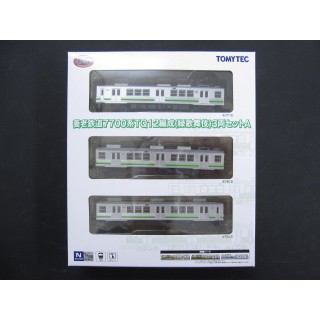 鉄道コレクション 養老鉄道7700系TQ12編成(緑歌舞伎)3両セットA [311423]]