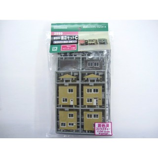着色済み 商店セットC(60年代の商店3棟入) [GM-2599]]