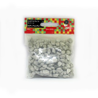 ジオラマストーン(ミディアム)グレー [24-525]]