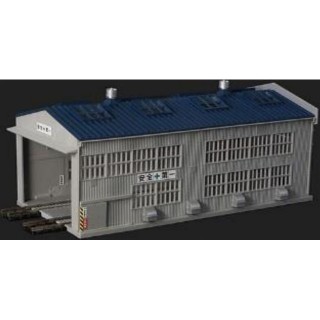 着色済み 電車庫(1棟入り) [2601]]
